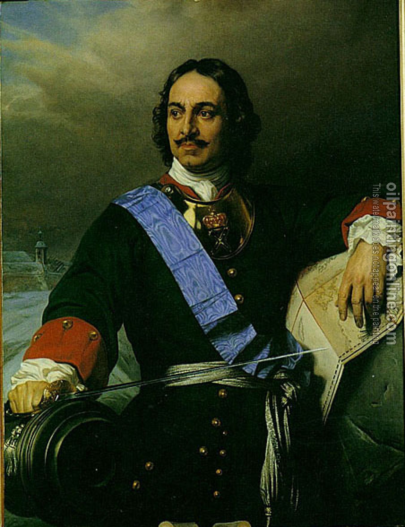 Paul Delaroche - Peter the Great of Russia